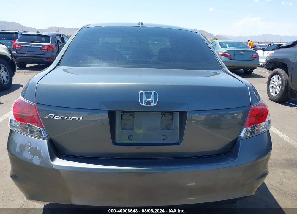 2009 HONDA ACCORD 2.4 EX-L VIN: 1HGCP26859A081121