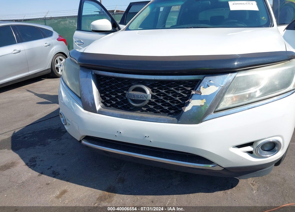 2013 NISSAN PATHFINDER S VIN: 5N1AR2MN4DC666998