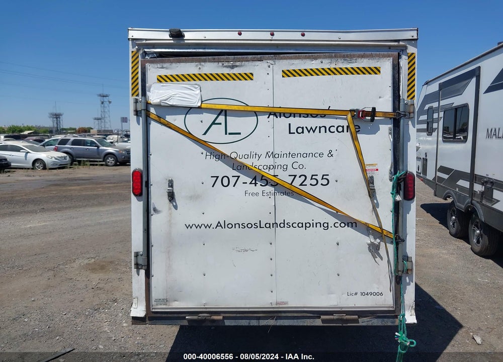 2017 HAULMARK CARGO TRAILER VIN: 575CB1210HU327120