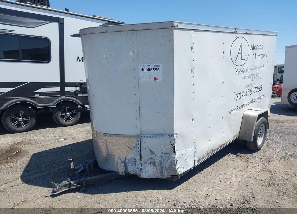 2017 HAULMARK CARGO TRAILER VIN: 575CB1210HU327120