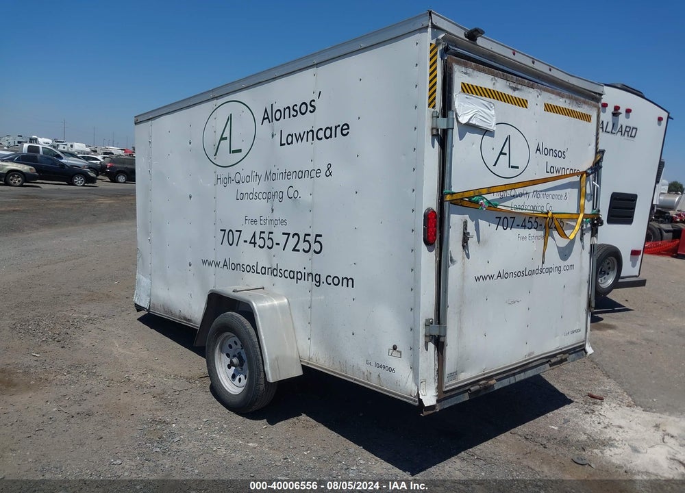 2017 HAULMARK CARGO TRAILER VIN: 575CB1210HU327120