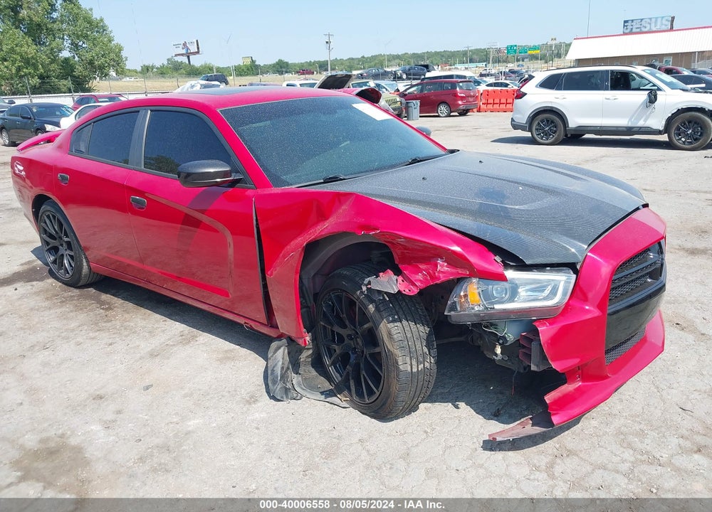 2012 DODGE CHARGER SXT VIN: 2C3CDXHG7CH276689