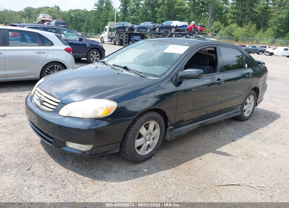 2004 TOYOTA COROLLA S VIN: 2T1BR32E64C242487
