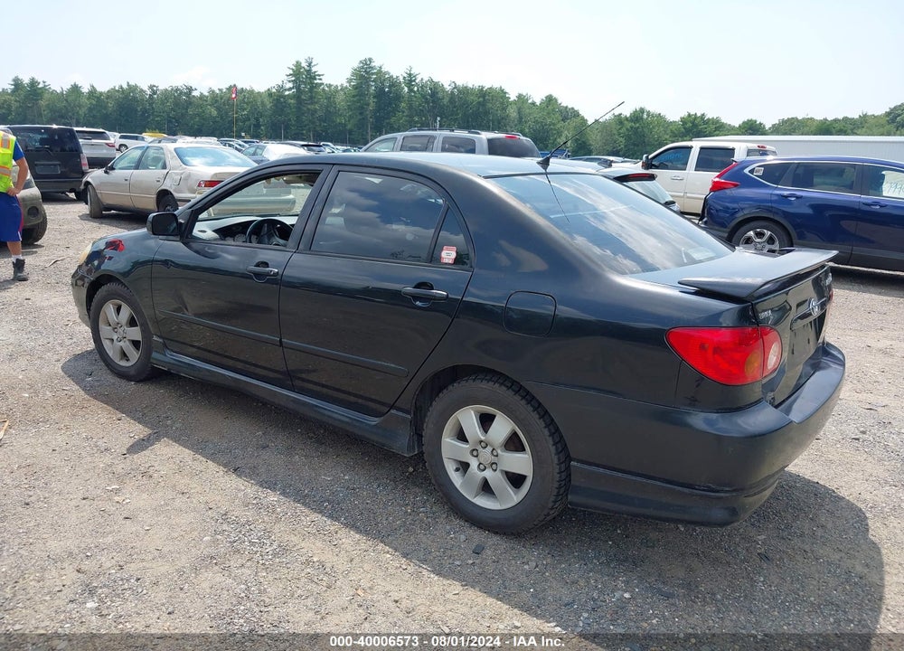 2004 TOYOTA COROLLA S VIN: 2T1BR32E64C242487