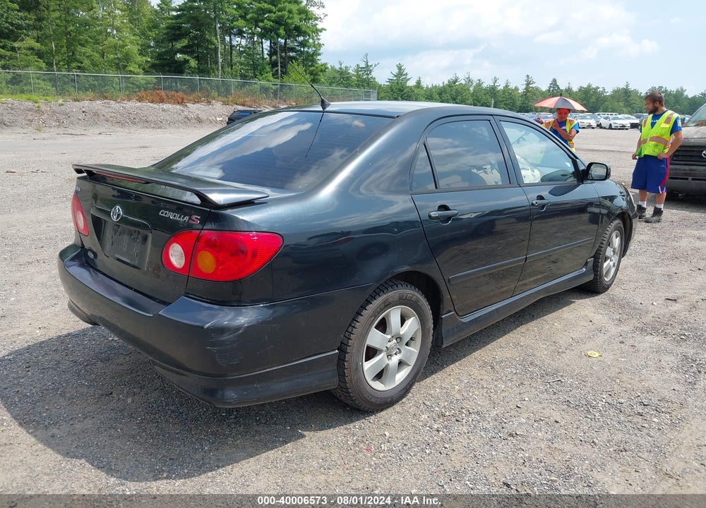 2004 TOYOTA COROLLA S VIN: 2T1BR32E64C242487