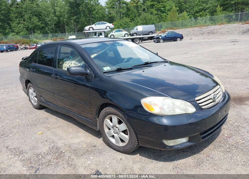 2004 TOYOTA COROLLA S VIN: 2T1BR32E64C242487