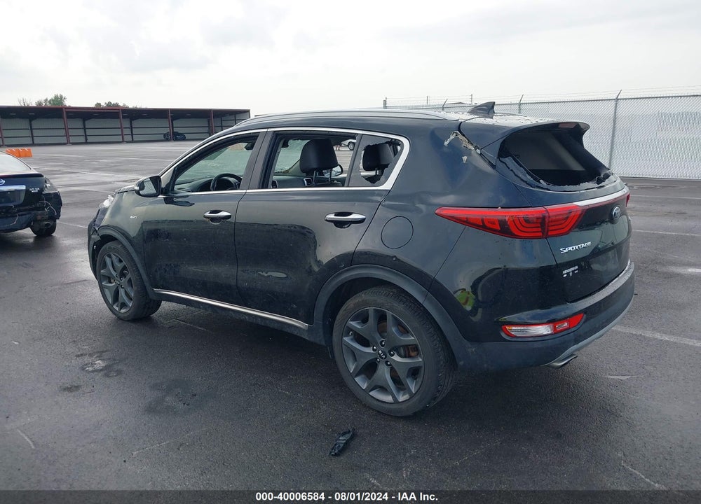 2017 KIA SPORTAGE SX TURBO VIN: KNDPRCA63H7095939