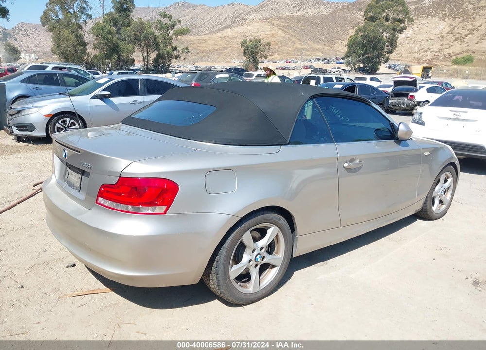 2012 BMW 128I VIN: WBAUN1C52CVH84091