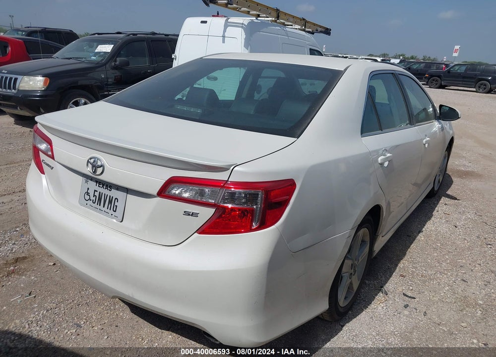 2014 TOYOTA CAMRY SE VIN: 4T1BF1FK0EU435098