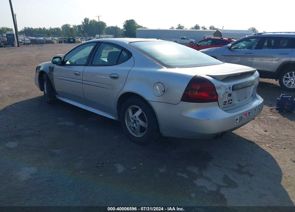 2004 PONTIAC GRAND PRIX GT1 VIN: 2G2WP522041268711