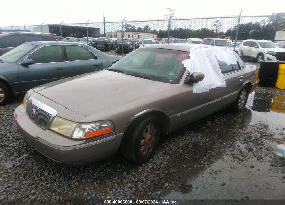 2003 MERCURY GRAND MARQUIS LS VIN: 2MEFM75W03X672990