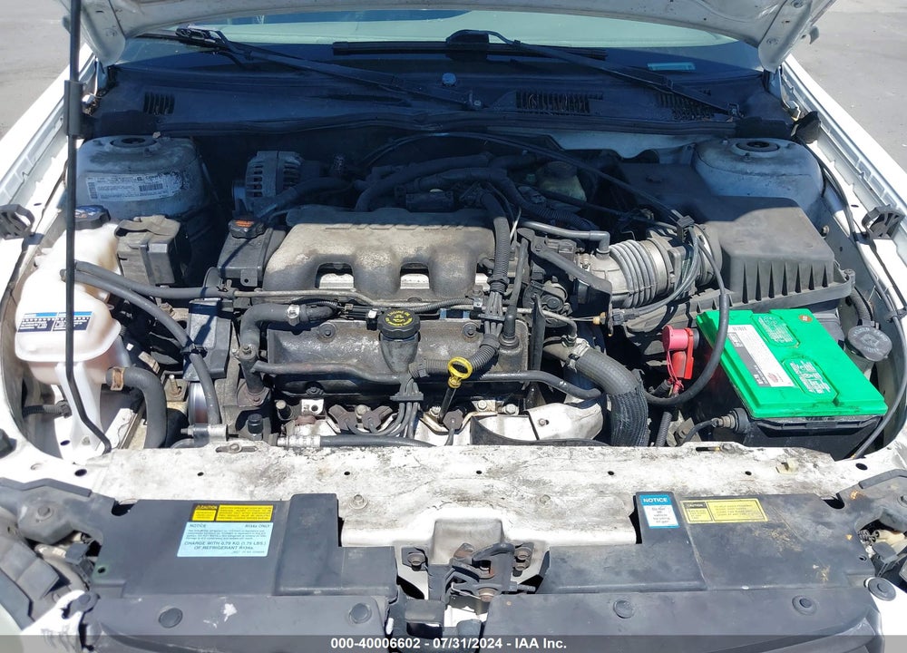 2001 CHEVROLET MALIBU VIN: 1G1ND52J816109634