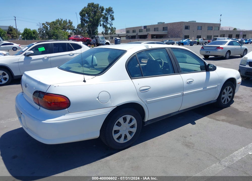 2001 CHEVROLET MALIBU VIN: 1G1ND52J816109634