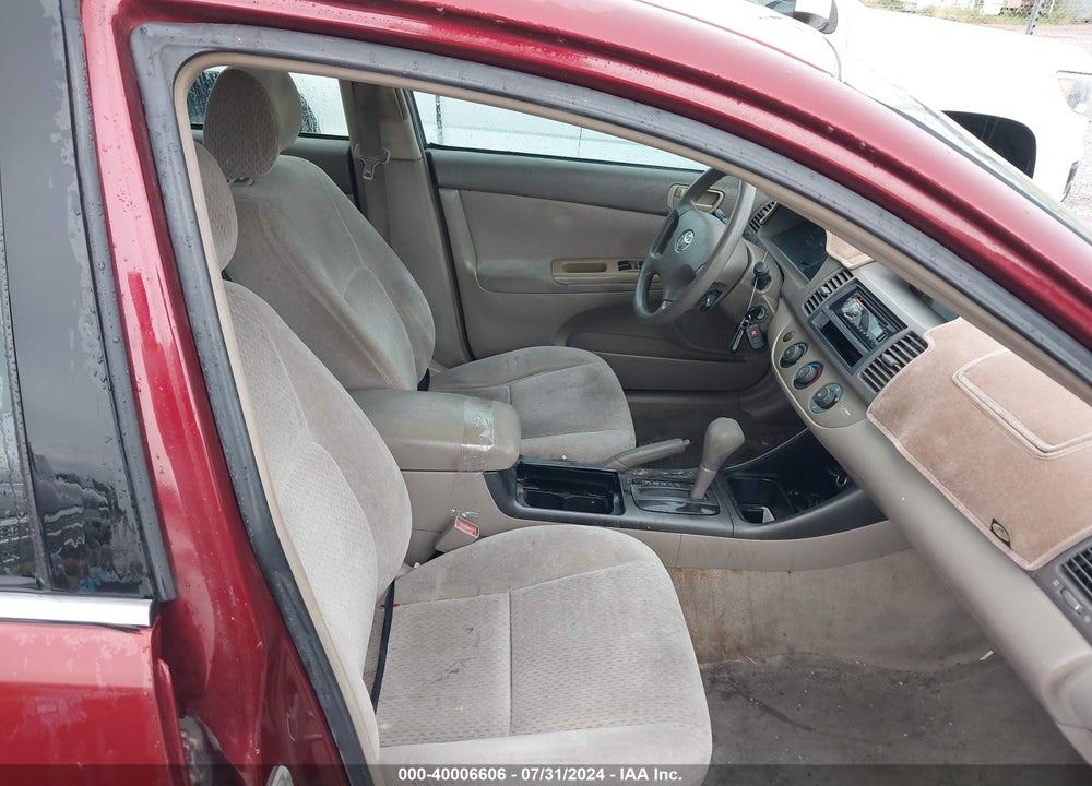 2002 TOYOTA CAMRY LE V6 VIN: 4T1BF32K72U023550