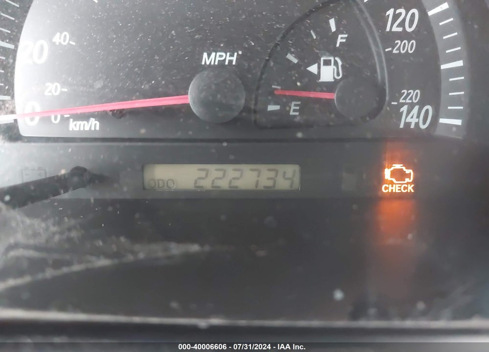 2002 TOYOTA CAMRY LE V6 VIN: 4T1BF32K72U023550