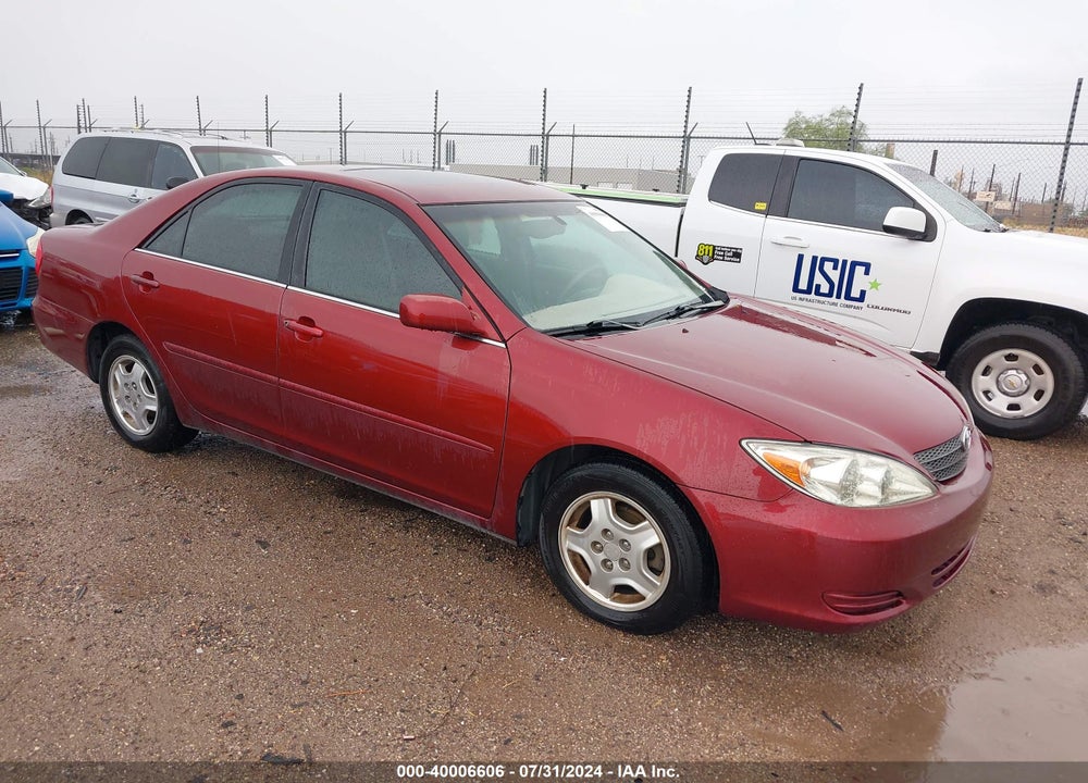 2002 TOYOTA CAMRY LE V6 VIN: 4T1BF32K72U023550