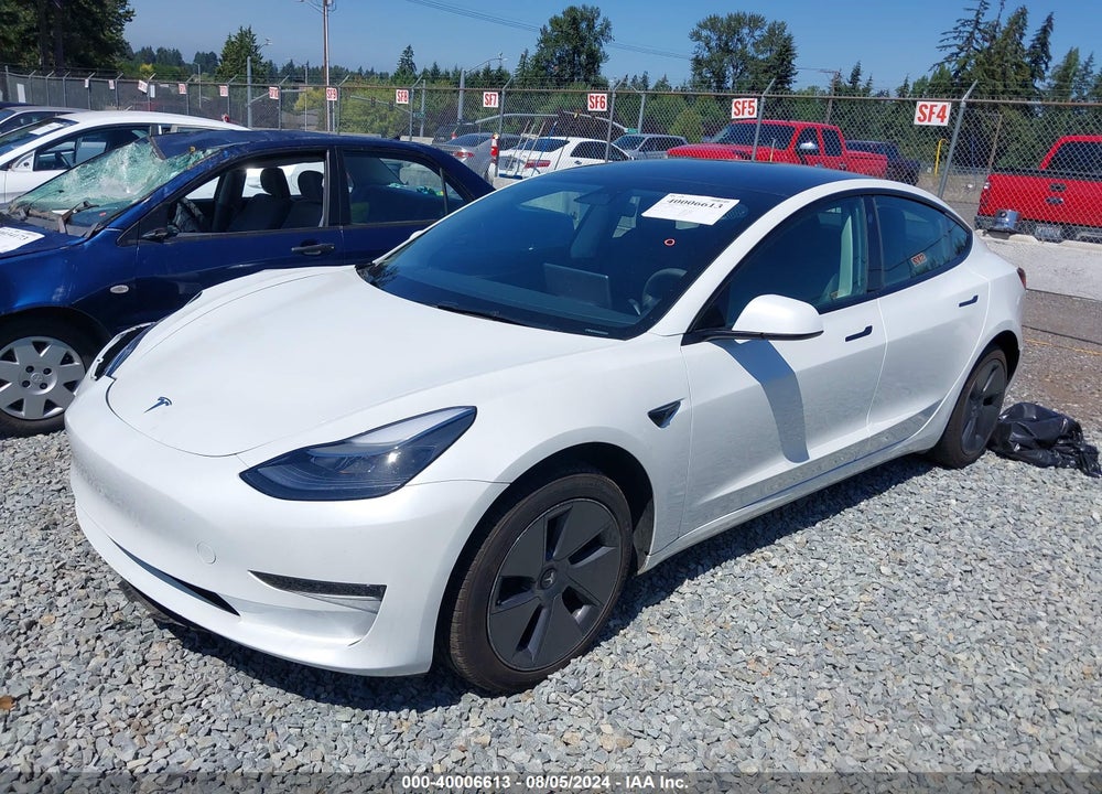 2023 TESLA MODEL 3 REAR-WHEEL DRIVE VIN: 5YJ3E1EA7PF458636