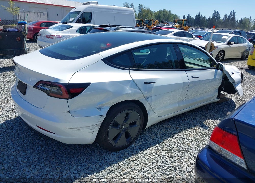 2023 TESLA MODEL 3 REAR-WHEEL DRIVE VIN: 5YJ3E1EA7PF458636