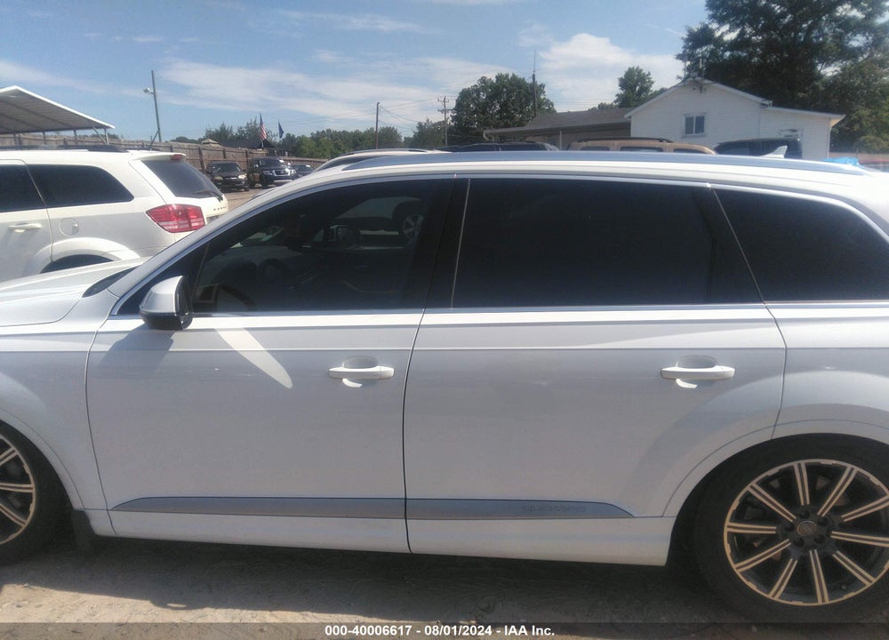 2017 AUDI Q7 3.0T PREMIUM VIN: WA1VAAF71HD003520