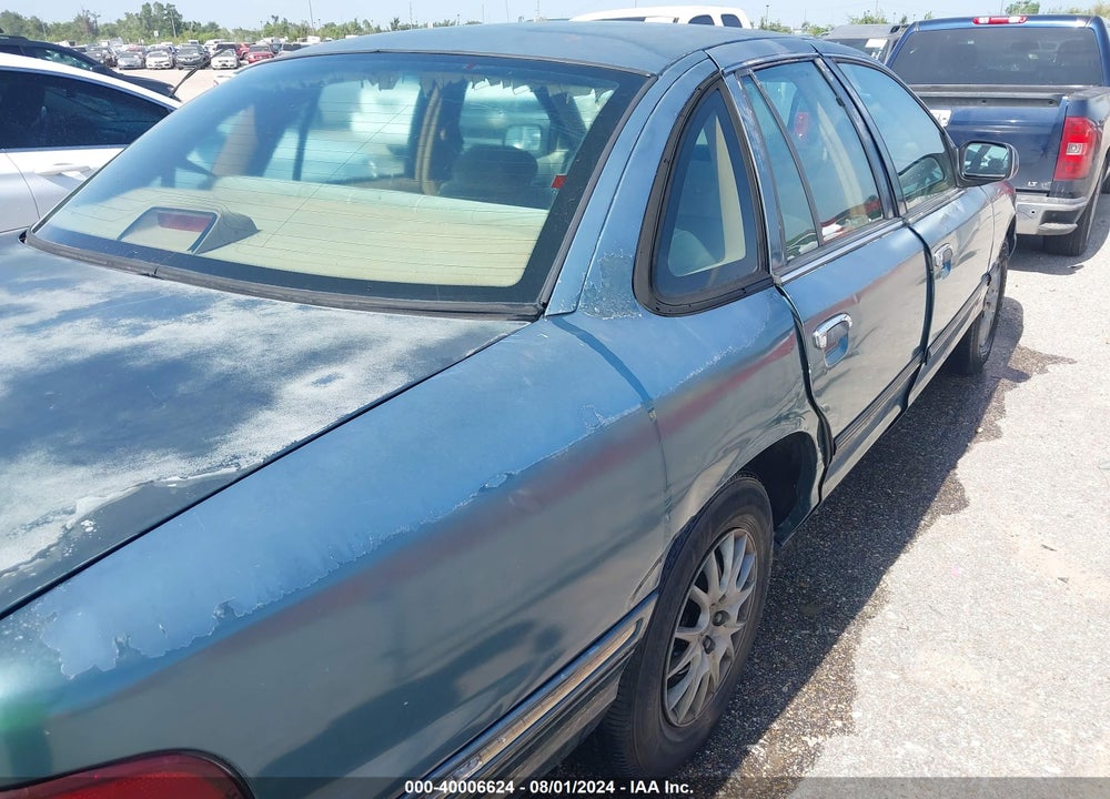 1996 FORD CROWN VICTORIA S VIN: 2FALP72W0TX149359
