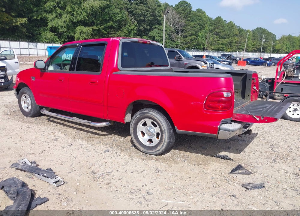 2003 FORD F-150 LARIAT/XLT VIN: 1FTRW07623KA45837