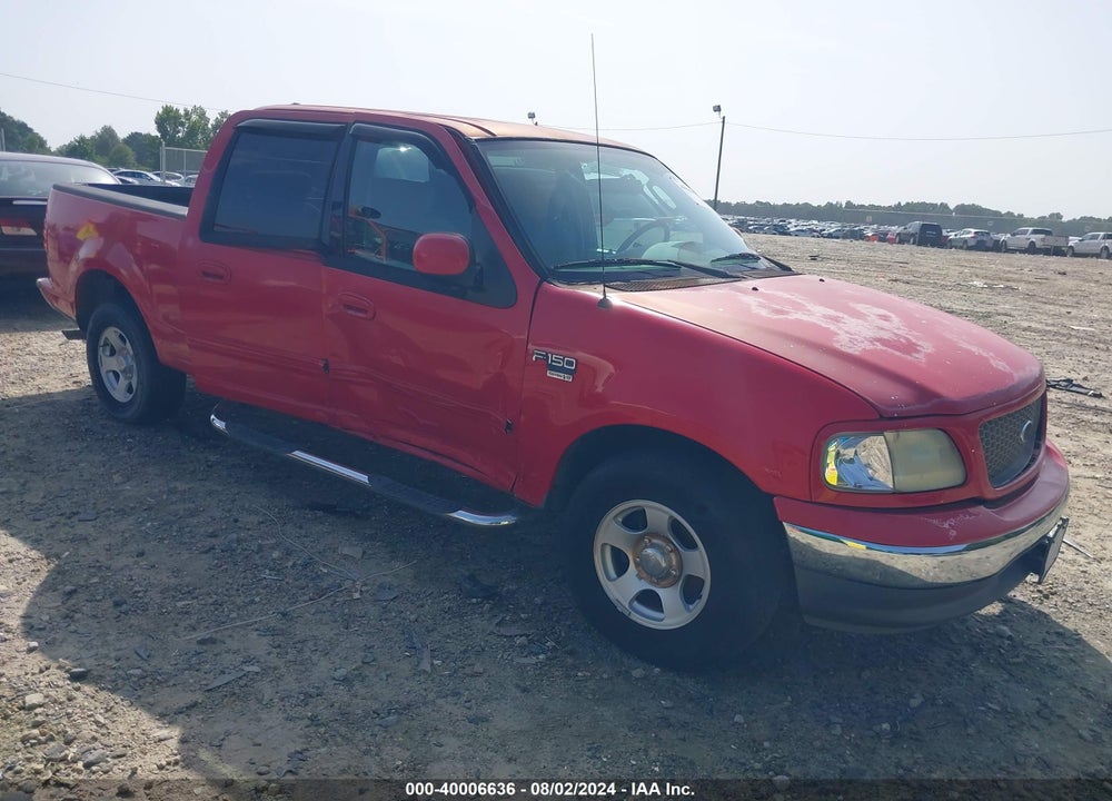 2003 FORD F-150 LARIAT/XLT VIN: 1FTRW07623KA45837