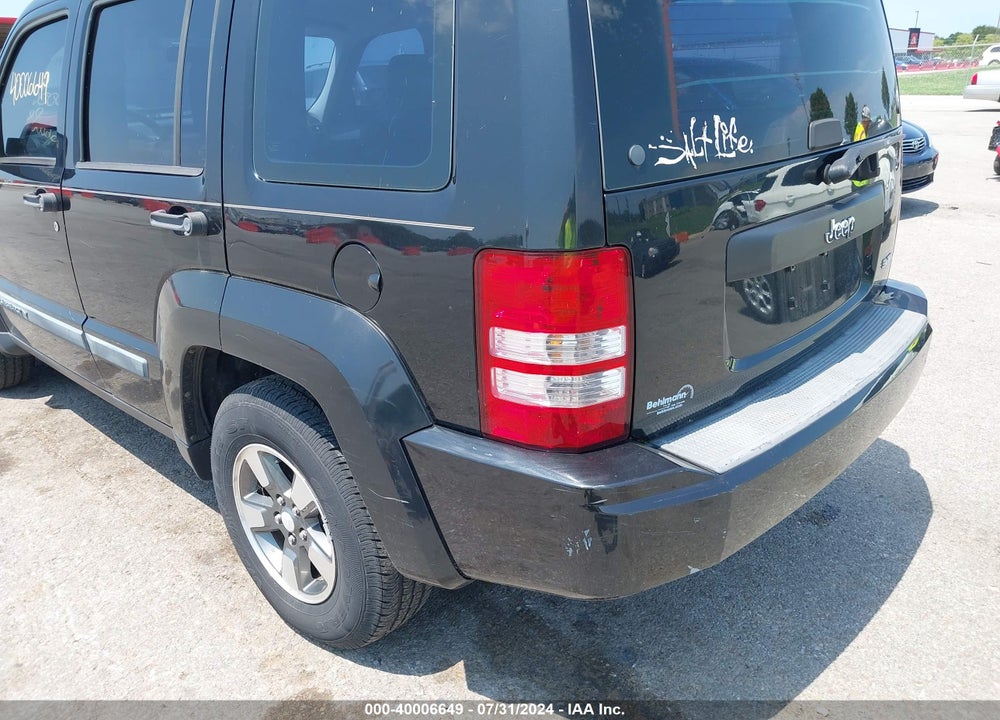 2008 JEEP LIBERTY SPORT VIN: 1J8GP28K88W288525