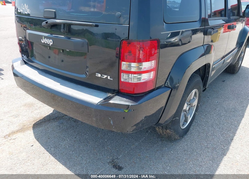 2008 JEEP LIBERTY SPORT VIN: 1J8GP28K88W288525