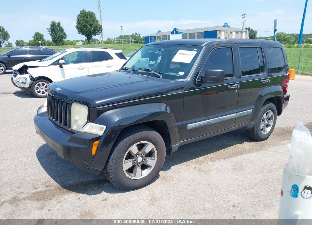 2008 JEEP LIBERTY SPORT VIN: 1J8GP28K88W288525