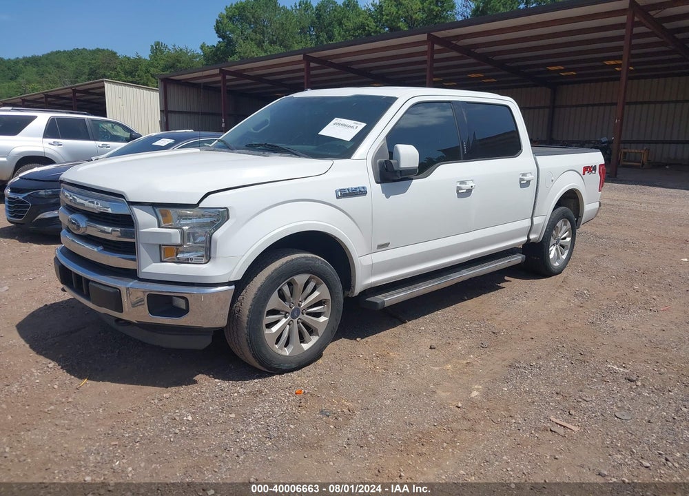 2015 FORD F-150 LARIAT VIN: 1FTEW1EG9FFB29196