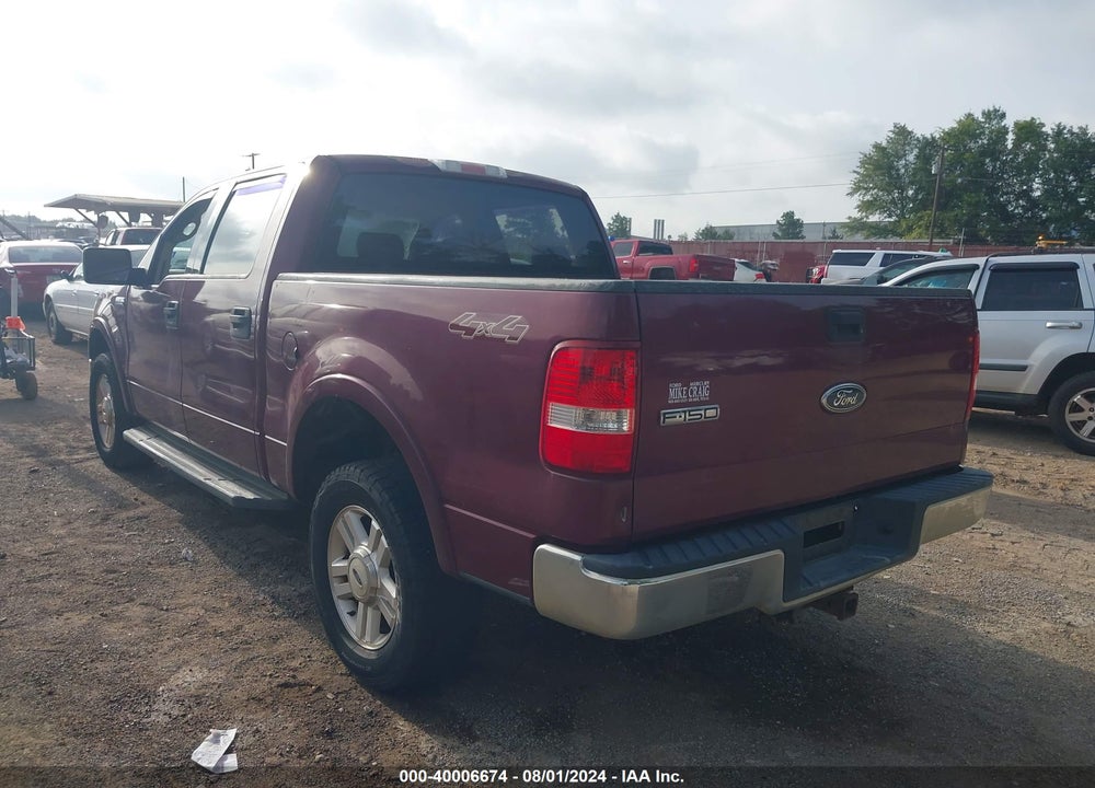 2004 FORD F-150 FX4/LARIAT/XLT VIN: 1FTPW14504KC60790