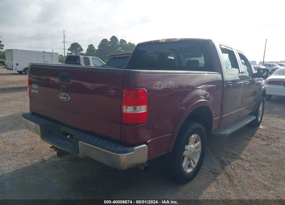 2004 FORD F-150 FX4/LARIAT/XLT VIN: 1FTPW14504KC60790
