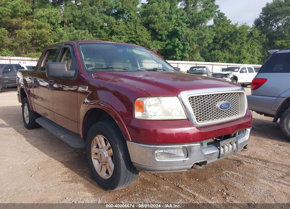 2004 FORD F-150 FX4/LARIAT/XLT VIN: 1FTPW14504KC60790