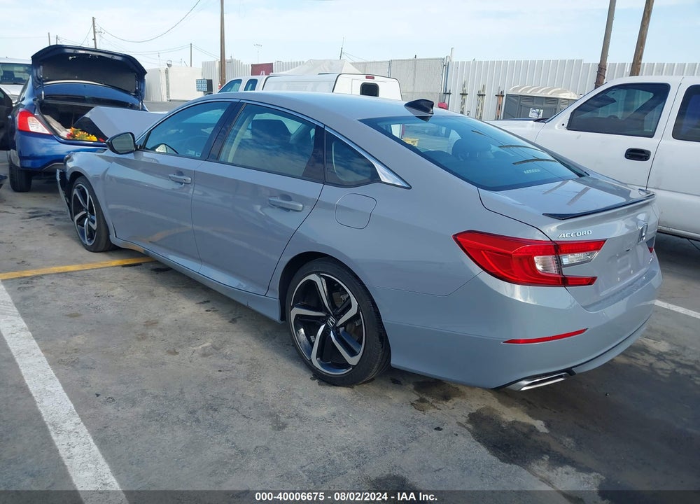 2021 HONDA ACCORD SPORT SPECIAL EDITION VIN: 1HGCV1F47MA064889