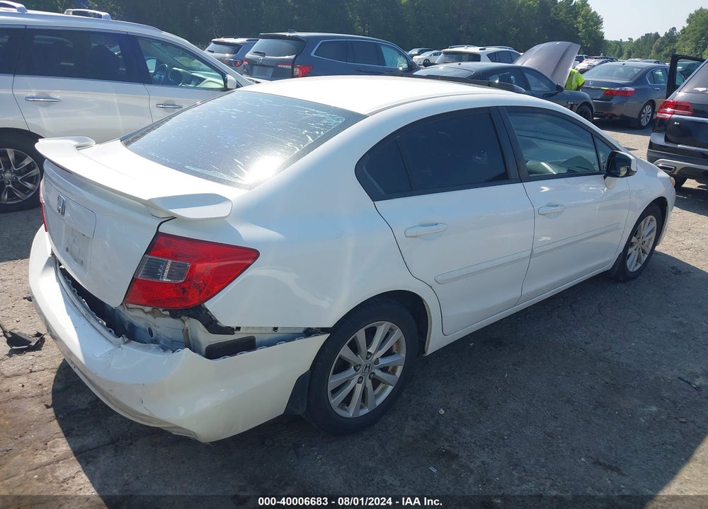 2012 HONDA CIVIC EX-L VIN: 19XFB2F91CE381066