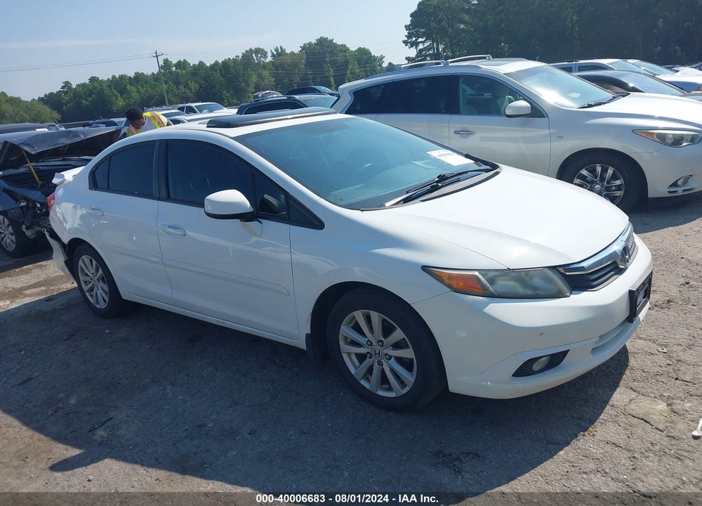 2012 HONDA CIVIC EX-L VIN: 19XFB2F91CE381066