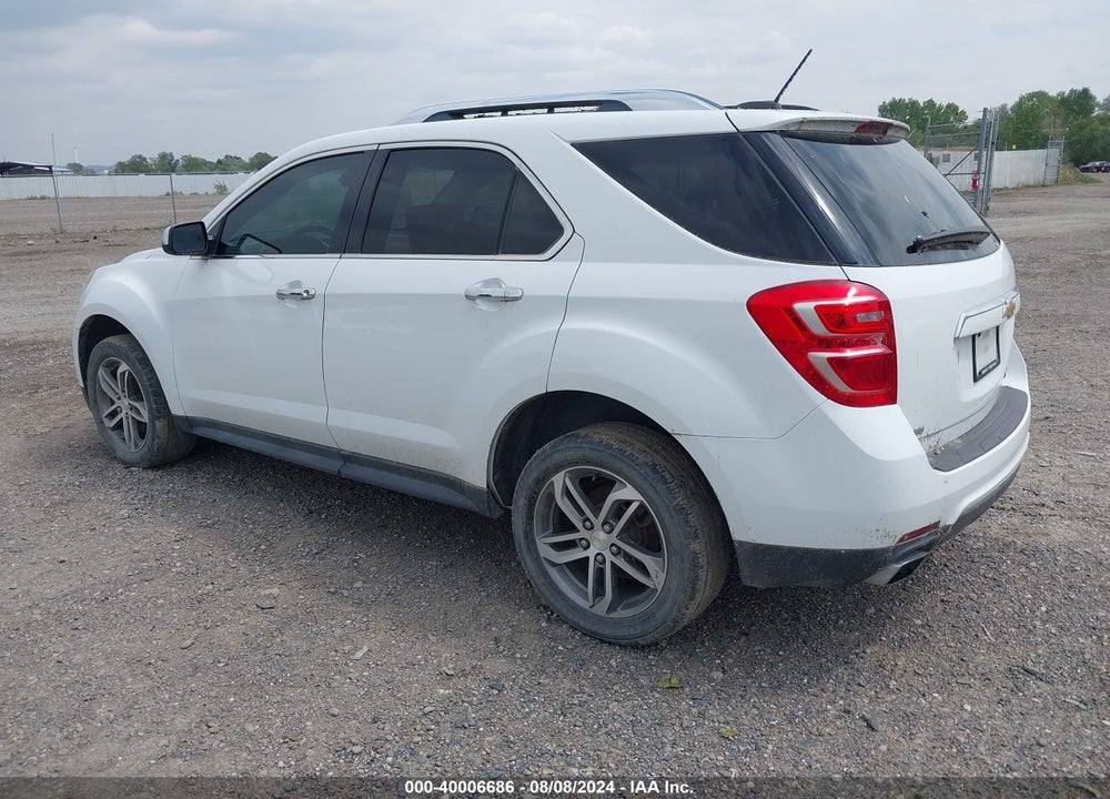 2016 CHEVROLET EQUINOX LTZ VIN: 2GNFLGE34G6278955