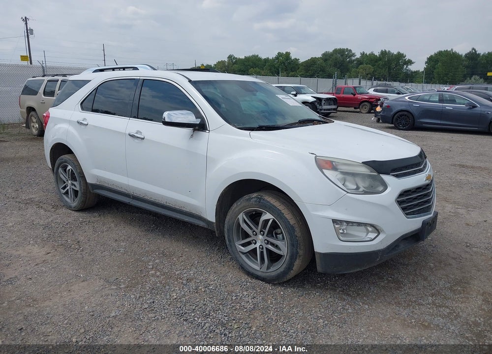 2016 CHEVROLET EQUINOX LTZ VIN: 2GNFLGE34G6278955