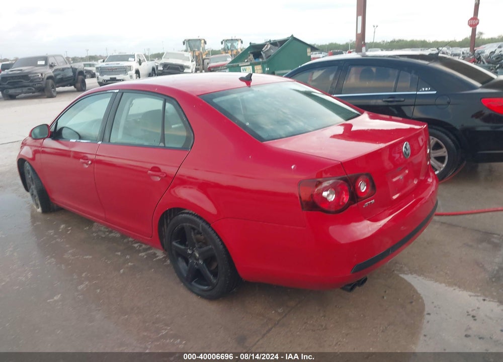 2008 VOLKSWAGEN JETTA SEL VIN: 3VWRM71K58M103909
