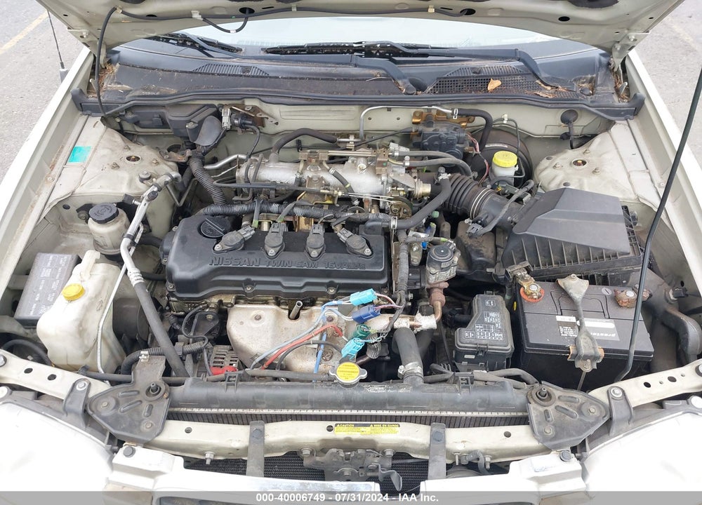 2001 NISSAN SENTRA GXE VIN: 3N1CB51D71L490479