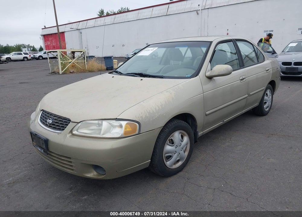 2001 NISSAN SENTRA GXE VIN: 3N1CB51D71L490479