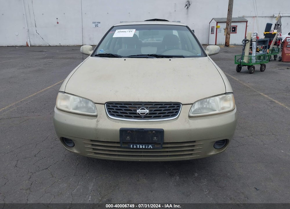 2001 NISSAN SENTRA GXE VIN: 3N1CB51D71L490479
