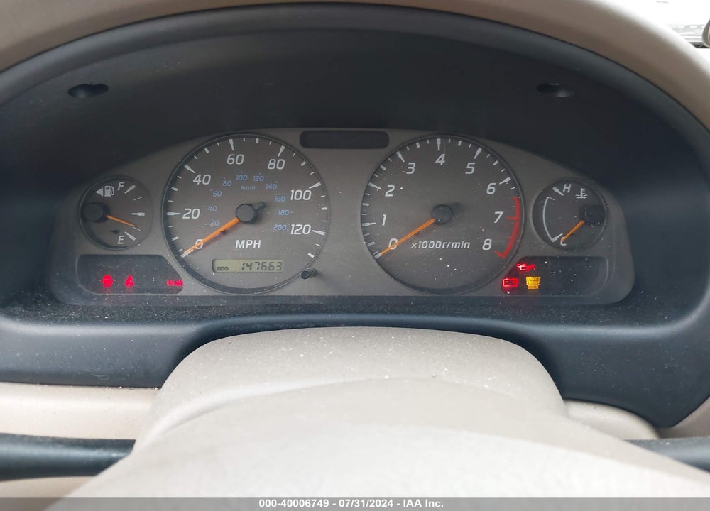 2001 NISSAN SENTRA GXE VIN: 3N1CB51D71L490479