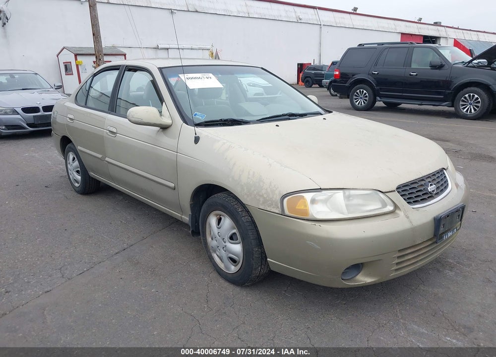2001 NISSAN SENTRA GXE VIN: 3N1CB51D71L490479