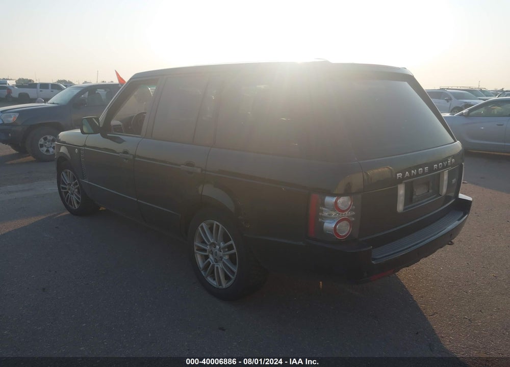 2010 LAND ROVER RANGE ROVER HSE VIN: SALME1D47AA321771