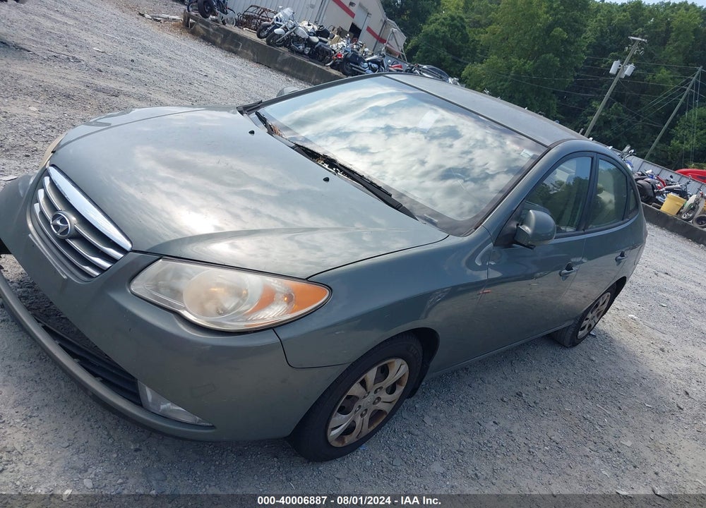 2010 HYUNDAI ELANTRA GLS VIN: KMHDU4AD2AU857232