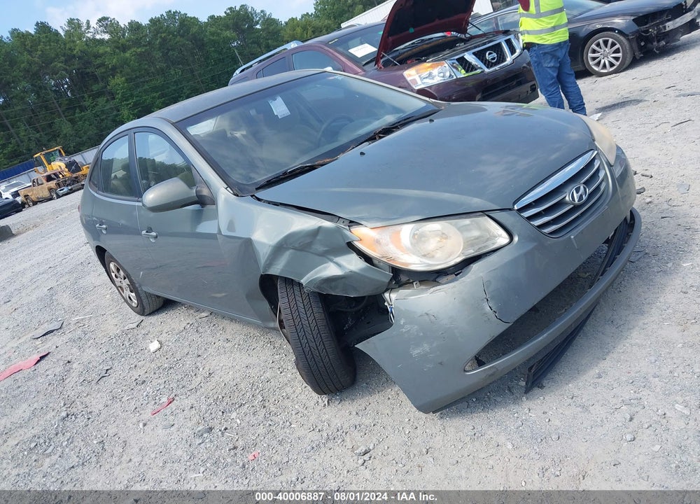 2010 HYUNDAI ELANTRA GLS VIN: KMHDU4AD2AU857232