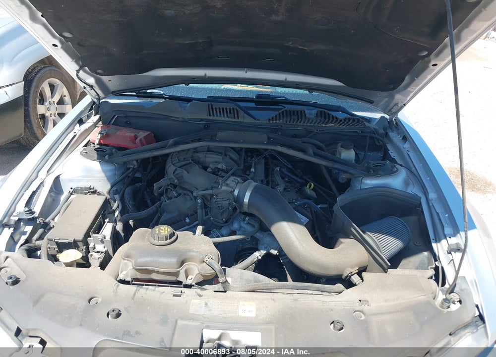 2012 FORD MUSTANG V6 VIN: 1ZVBP8AM5C5272908