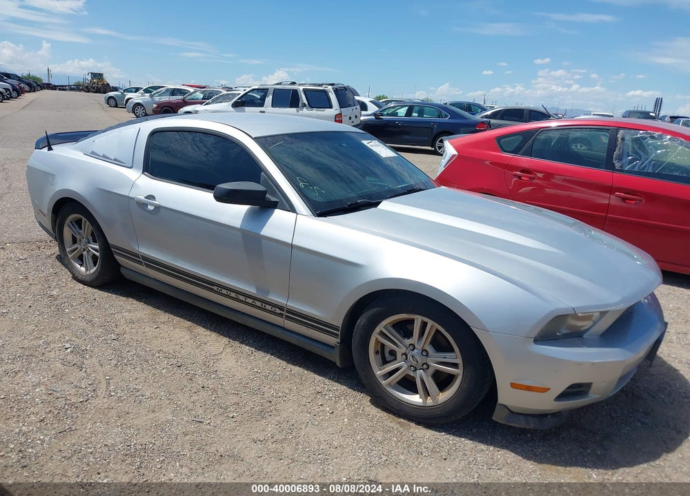 2012 FORD MUSTANG V6 VIN: 1ZVBP8AM5C5272908