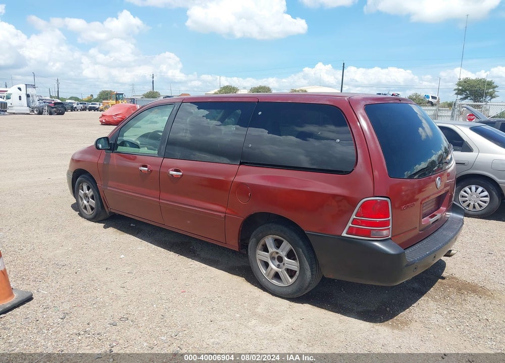 2004 MERCURY MONTEREY VIN: 2MRZA20294BJ11360